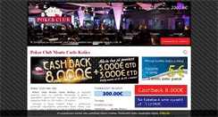 Desktop Screenshot of pokerclub.sk
